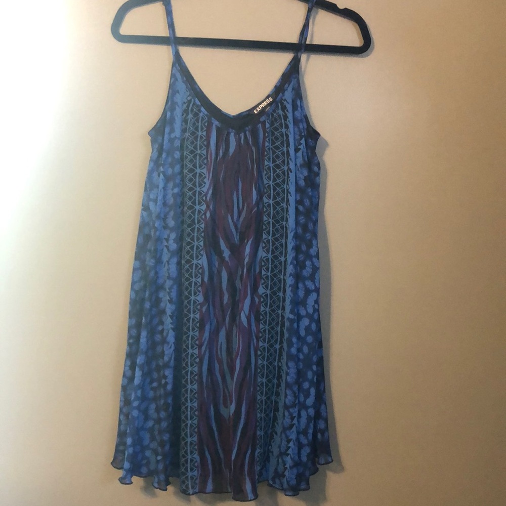 Express floaty mini dress